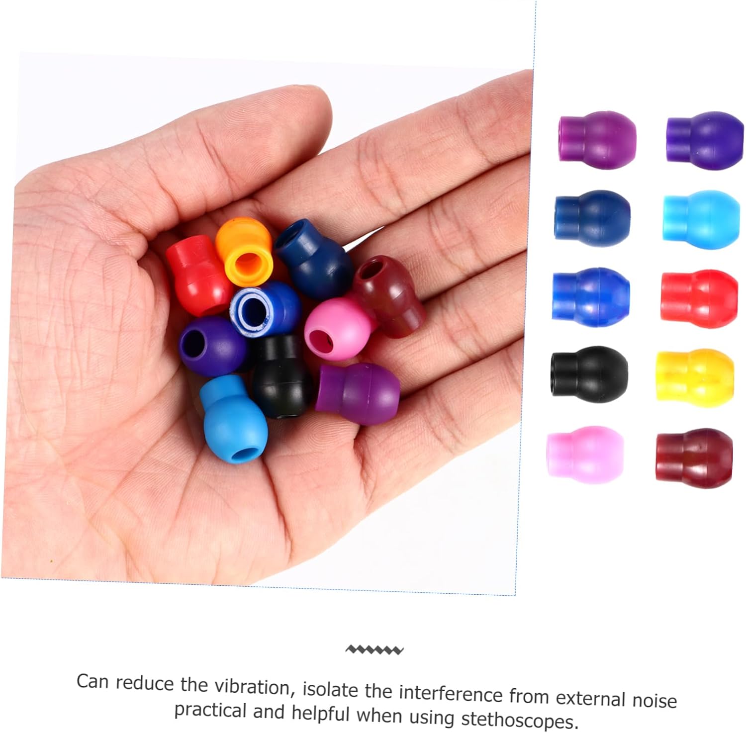 2sets Ear Tips Non- Non- Non- Non- Non- Non- Non- Non- Non- Replacement Earbud Covers Comfortable -Enhancing 10pairs*2