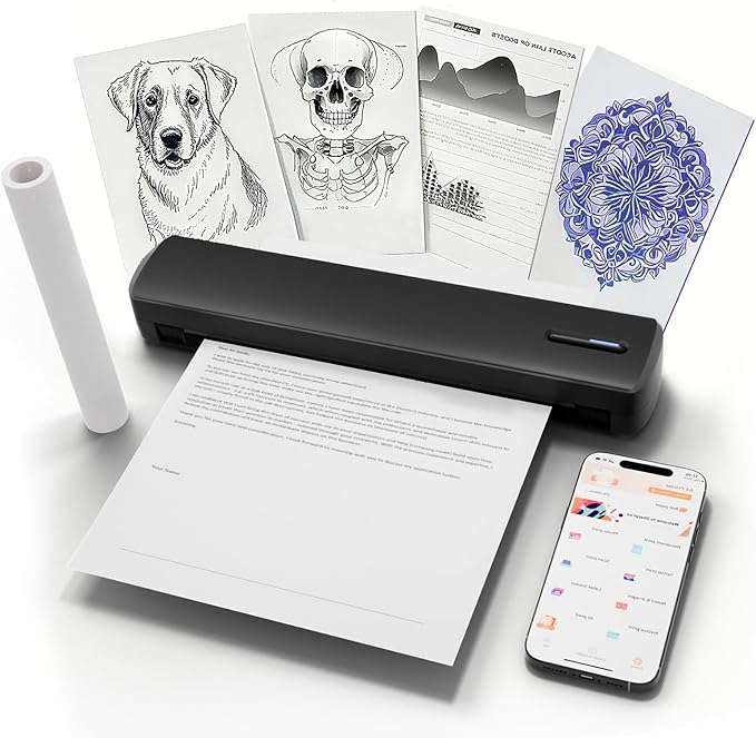 TAGZILO C80 Wireless Portable Printer