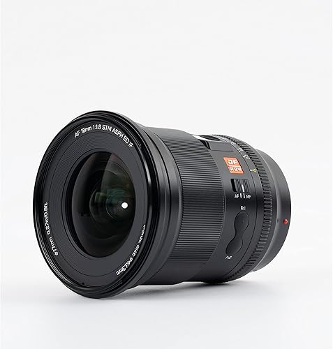 Miniatura 2 de Viltrox AF 16mm F1.8 Lente de Cámara Autoenfoque de Fotograma Completo con Pantalla LCD Integrada Compatible con Cámaras Sin Espejo Sony E-Mount a7