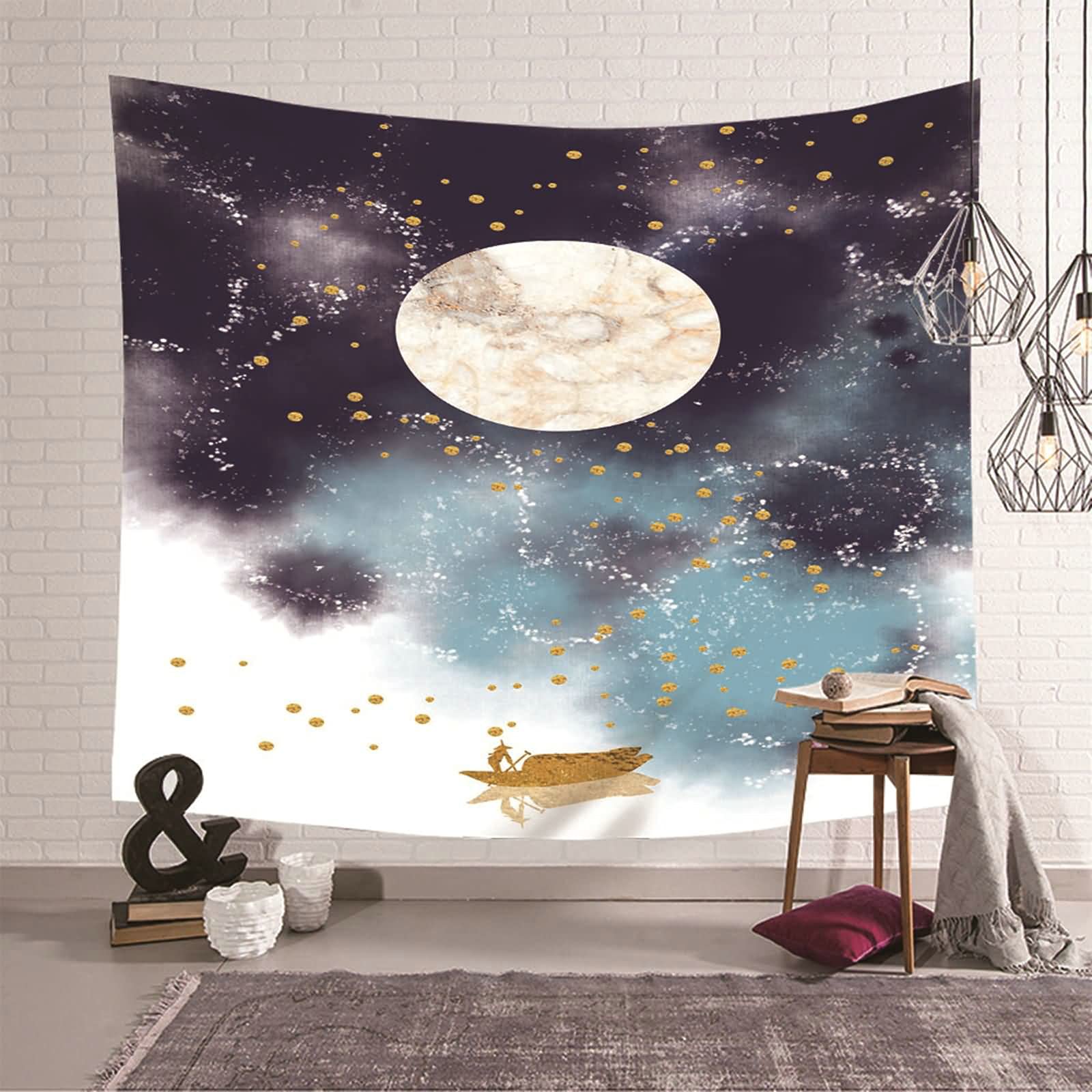 Tapiz de pared KnSam para cubrir paredes vacías y decorar habitaciones sin pintar