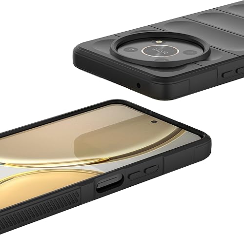 Miniatura 2 de Funda compatible con Honor X9, ultra delgada, funda de silicona suave de TPU con parachoques de cuerpo completo, antiarañazos, a prueba de golpes,