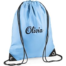 Personalised Drawstring Bags Lightweight and Portable String Backpack for Men Women Kids Perfect for Gym, Sports, School, Travel, Swimming, Beach Customizable Bag for Gifts & Daily Use