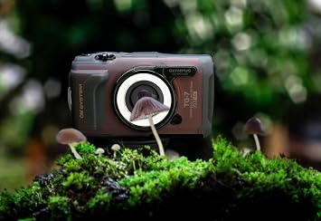 Olympus OM System TG-7 Zor Koşullara Dayanıklı Kompakt Fotoğraf Makinesi 4x Zoom F2.0 Siyah