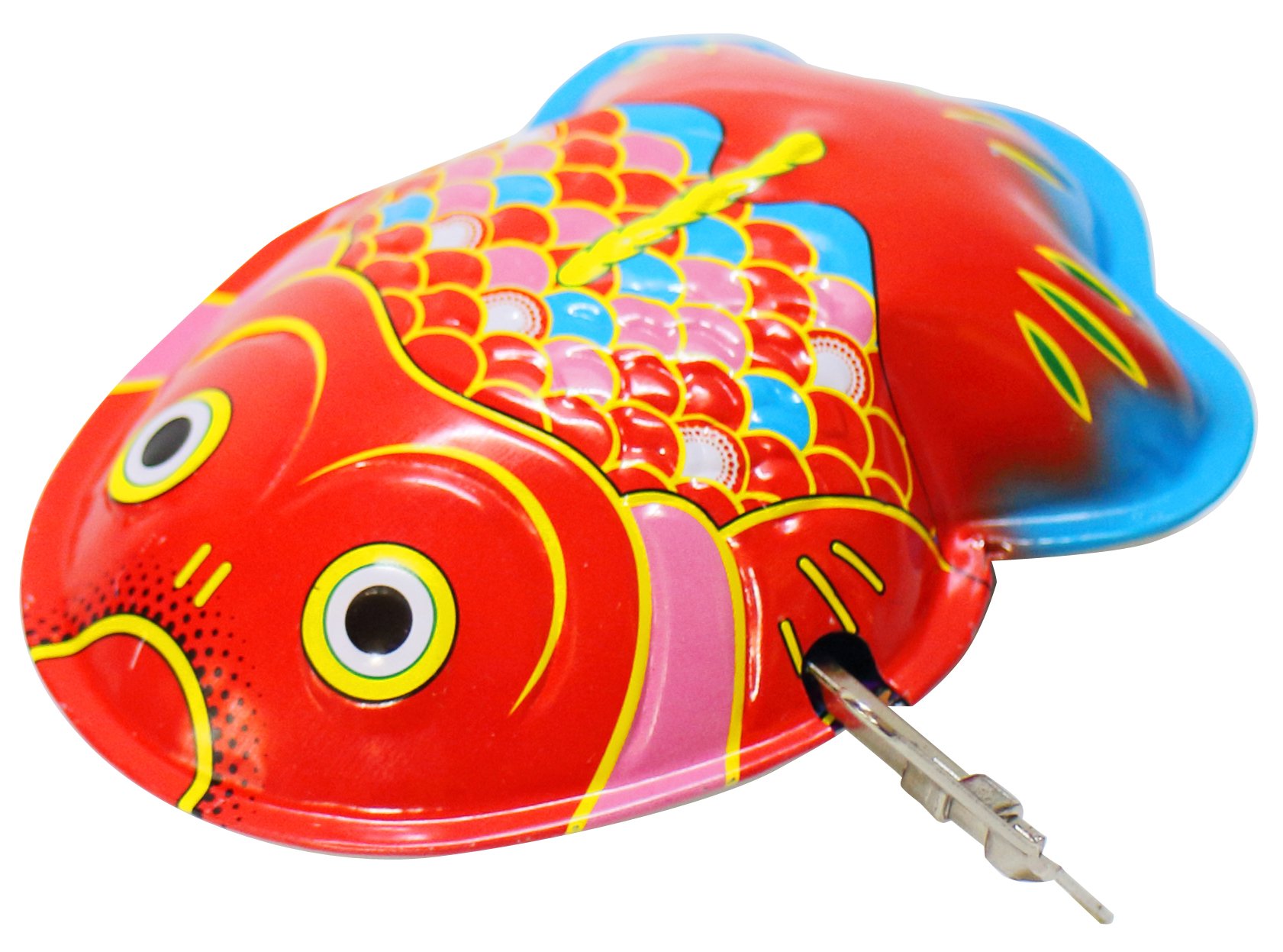 Amazon.co.jp: ぶりきのおもちゃ ゼンマイ金魚 : 本