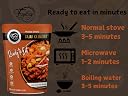 FzyEzy Freeze Dried Gajar Ka Halwa | Ready to Eat Indian Dessert | Traditional Carrot Halwa with Almonds & Pista | Preservative Free | Instant Sweet Dish | 120g gallery image