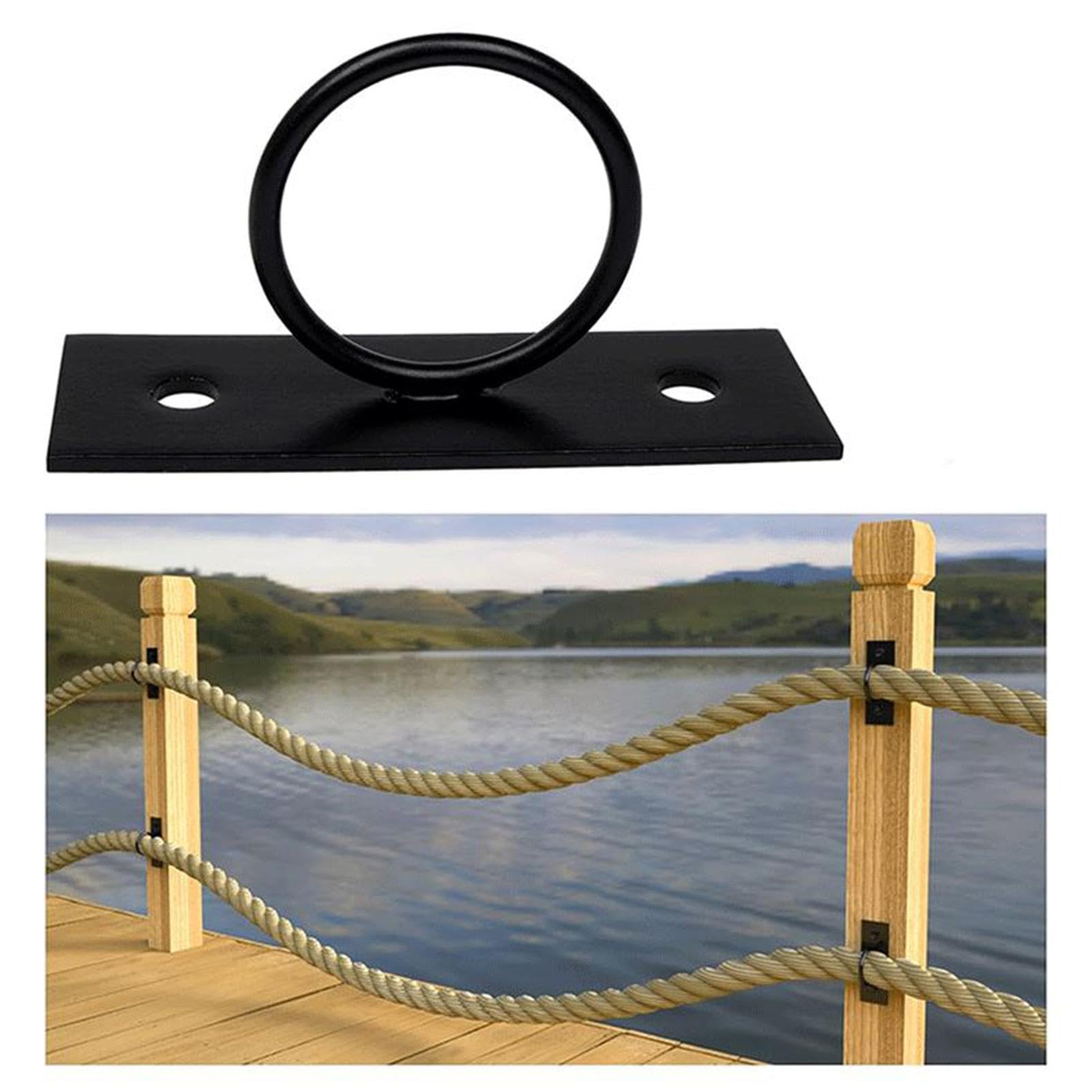 Gancio Per Amaca DUOJIN Gancio Soffitto Girevole 360&deg; - Portata