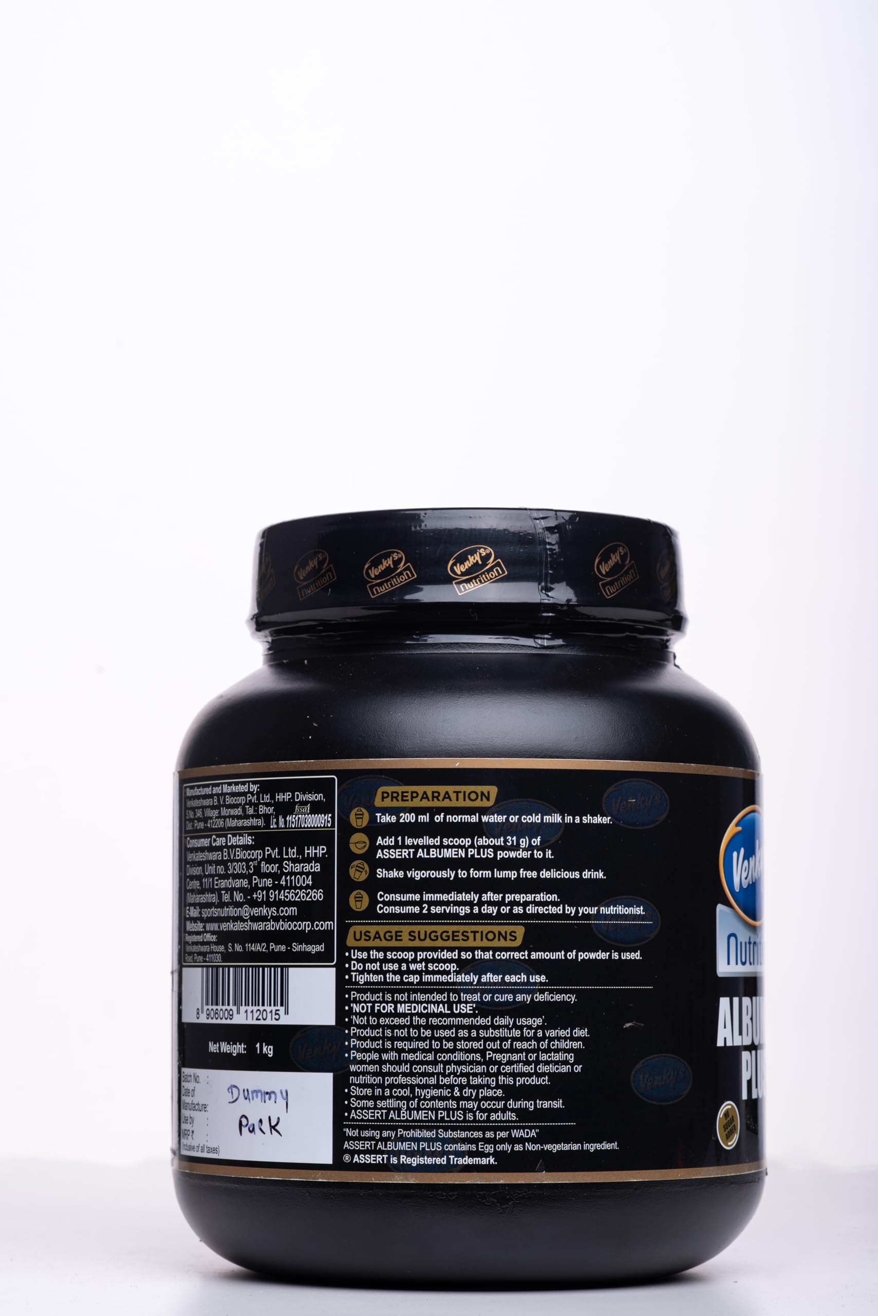 Venkys Nutrition Albumen Plus 1Kg Mango Flavor — Amazon image 4