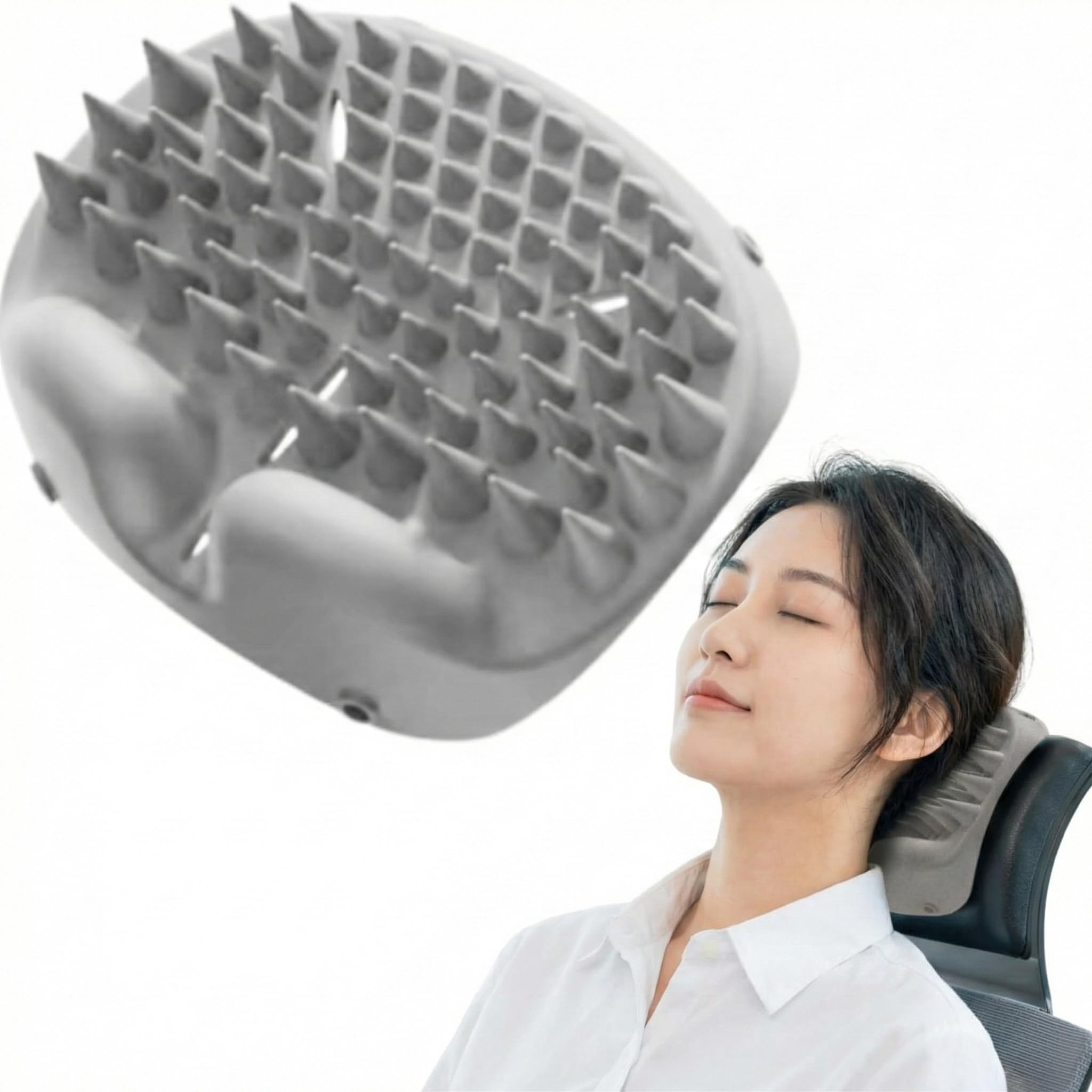 Amazon.co.jp: 後頭部専用 首こり対策 ヘッドレスト クッション 椅子用 