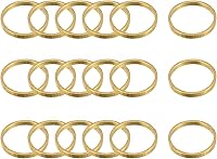 Vista 1 de MECCANIXITY Aretes redondos con cuentas, anillos de eslabones circulares para hacer joyas