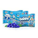 Only Kosher Candy Clown Shaped Oodles Raspberry Flavored Tiny Tangy Fruity Chewy Candy for Kids and Adults, Kosher Parve Fresh Candies, 12 Pouch Per Bag (Pack of 3)