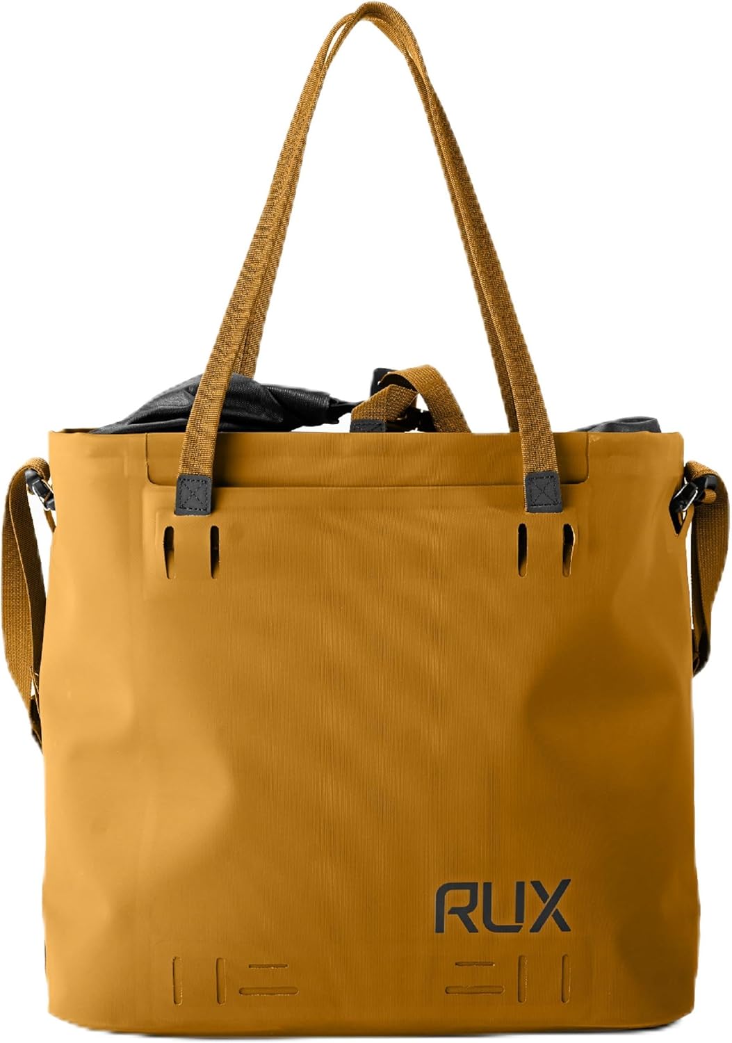 RUX Waterproof Tote Bag - Durable, Weatherproof Utility Tote For Modular Storage - Rugged, Flexible, Seam-Sealed, Packable