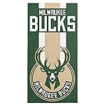 Northwest NBA Milwaukee Bucks Unisex-Adult Beach Towel, 30 x 60, Zone Read