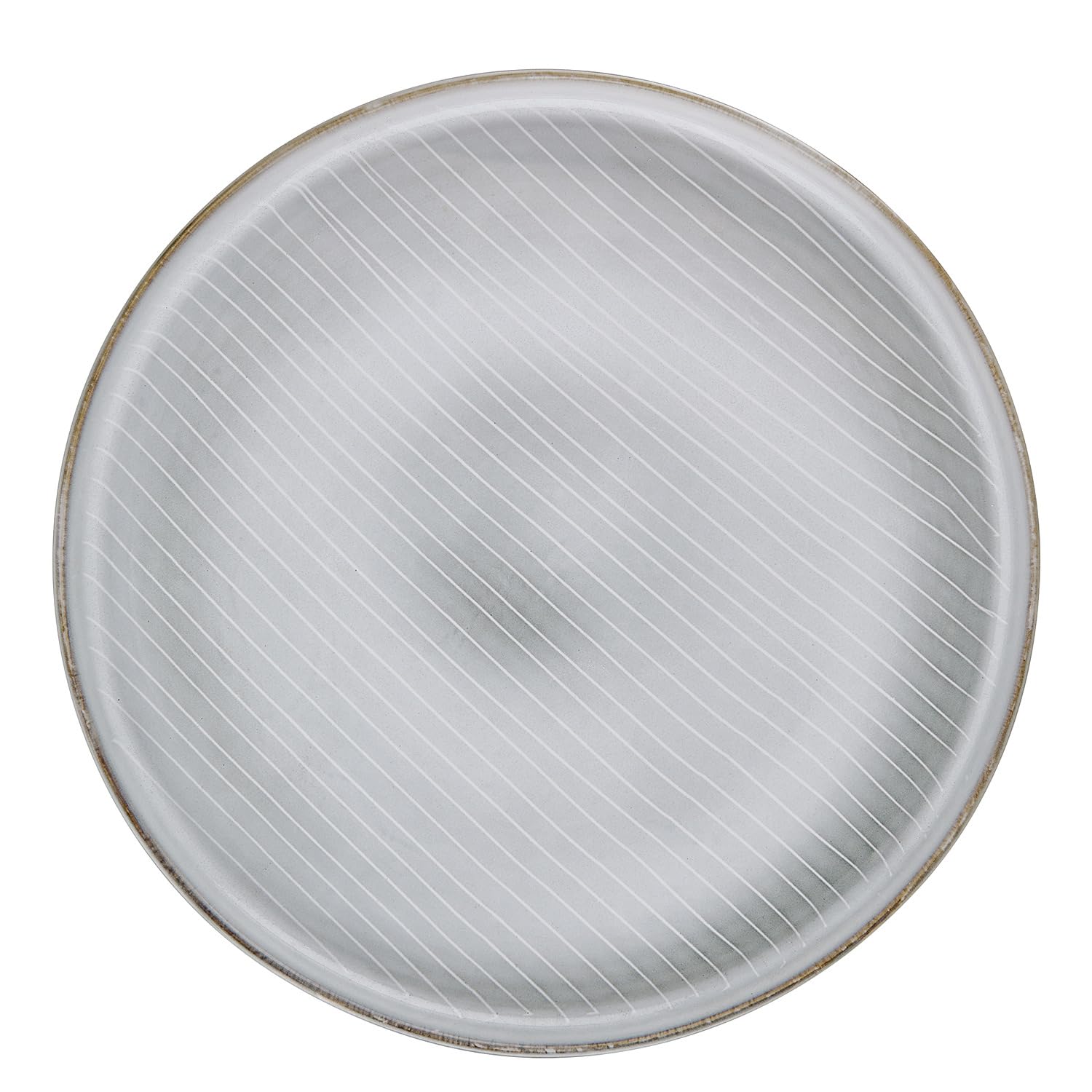 BUTLERS Teller 8er Set Geschirrset HENLEY Steinzeug Geschirr Set 8-tlg. Tafelservice | Teller 21cm Speiseteller 27cm | Landhausstill reaktive Glasur | Mikrowellen- & spülmaschinenfest