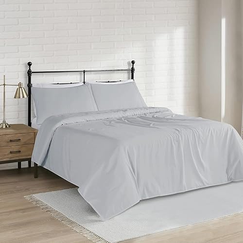 Miniatura 7 de VISI-ONE Karin Maki - Juego de sábanas de microfibra tamaño matrimonial, juego de ropa de cama de 1800 hilos, ropa de cama egipcia de lujo súper