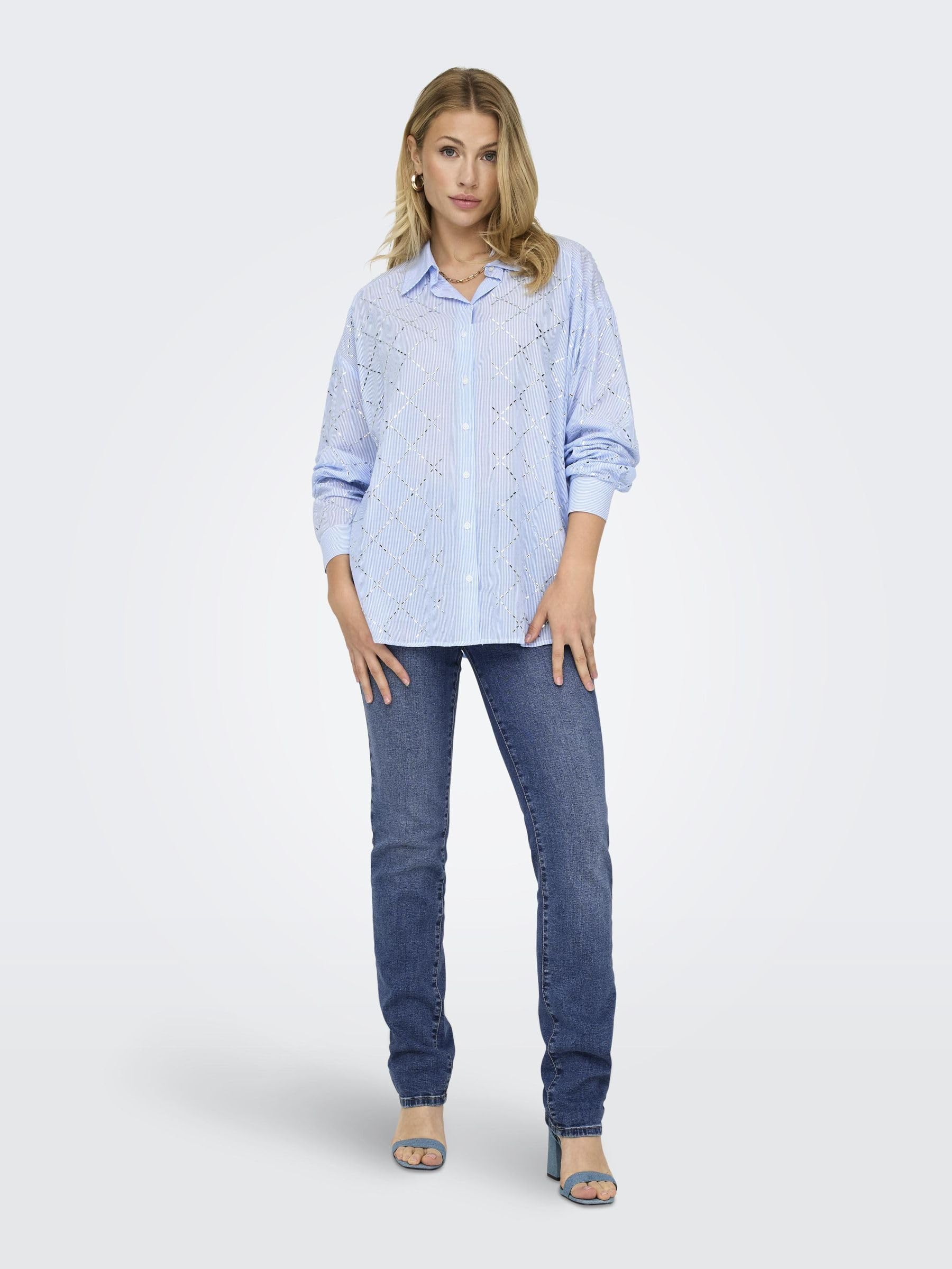 ONLY Jean Slim ONLSUI Taille Moyenne Slim Fit Jeans