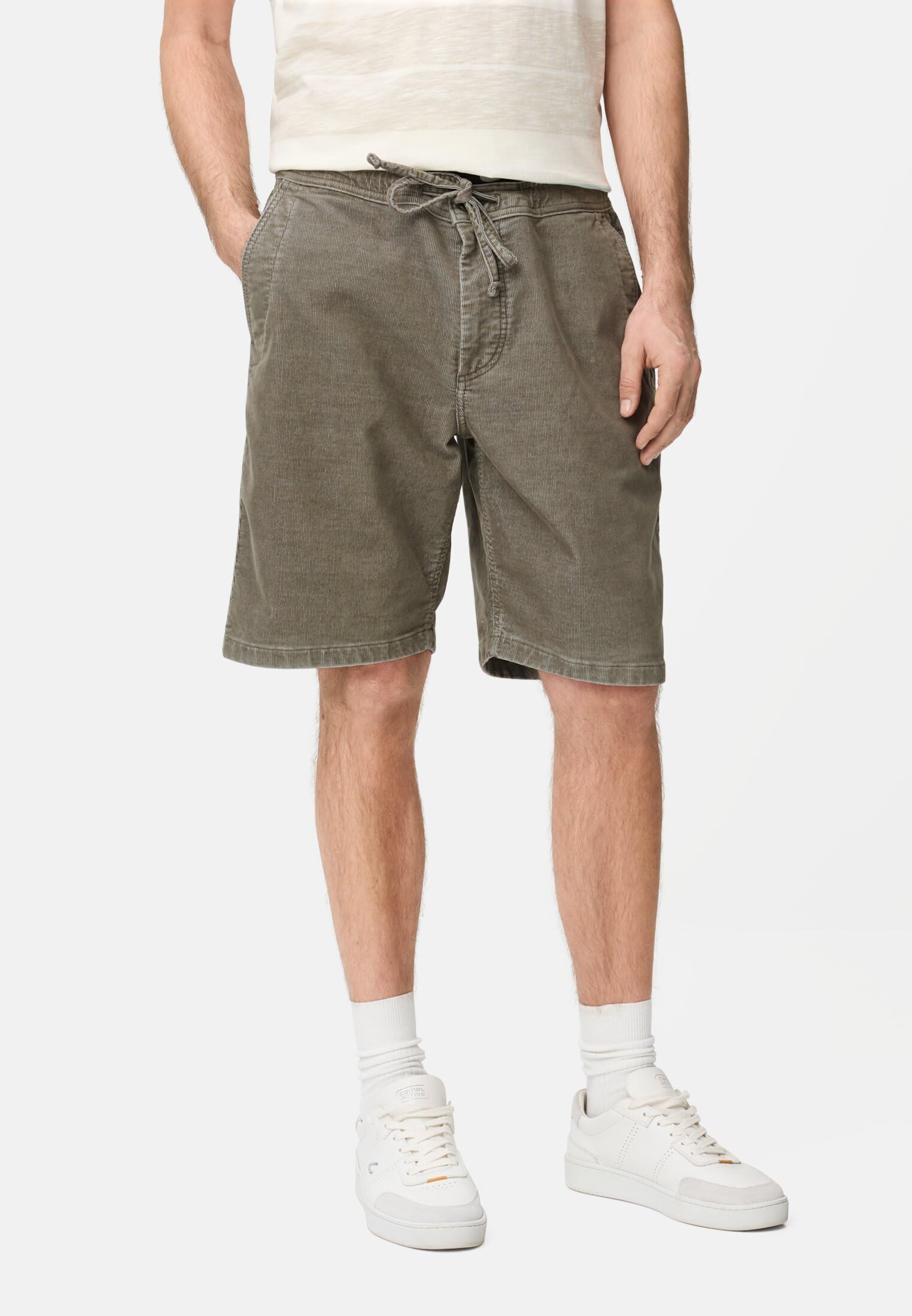 camel active Herren Bermuda Shorts mit Tunnelzug