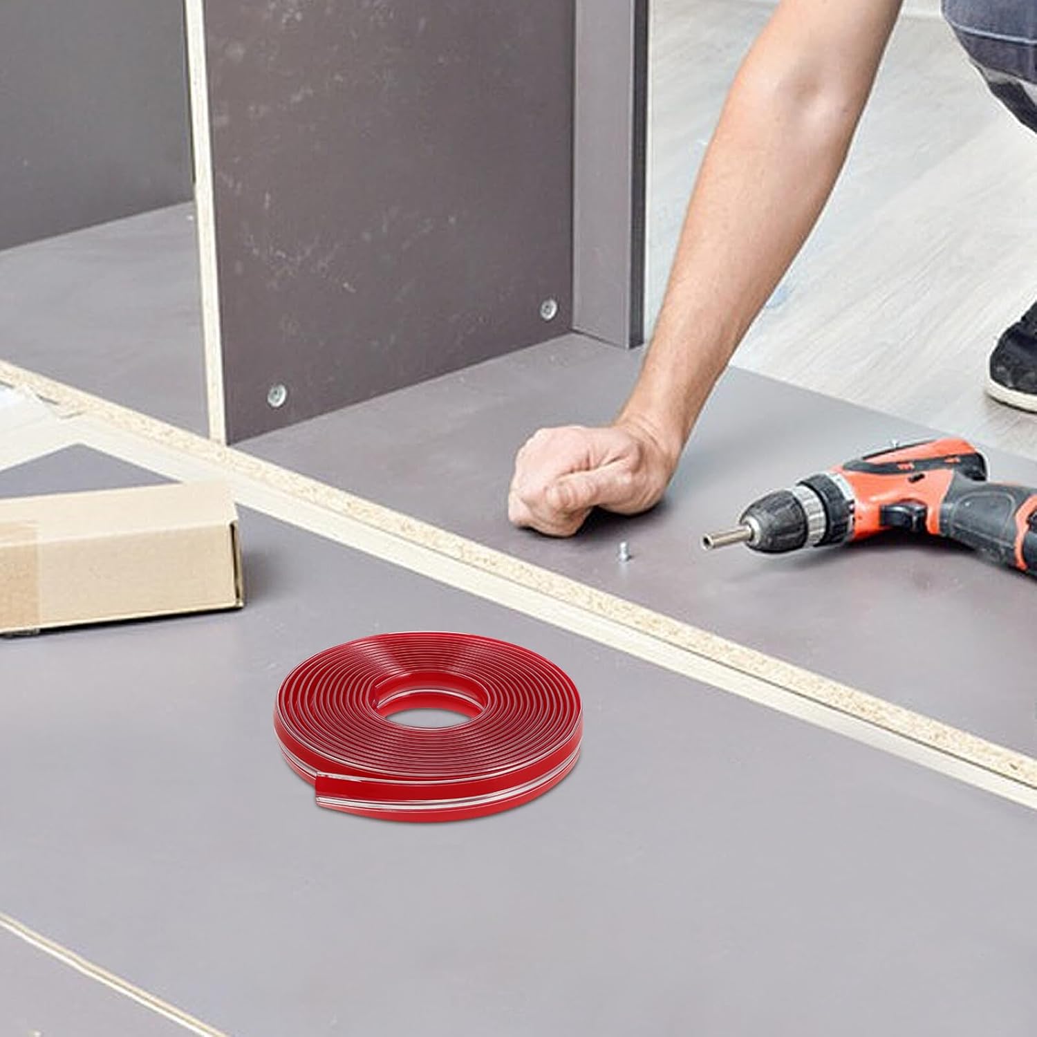 Alasum Soft Silicone Corner Guards Edge Protectors for Furniture Proof Table Corner Safety Bumpers with 4m Strip for Home and Safety