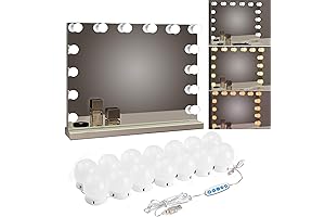 Hollywood Style LED Vanity Mirror Lights for a Glowing Makeover Experience
