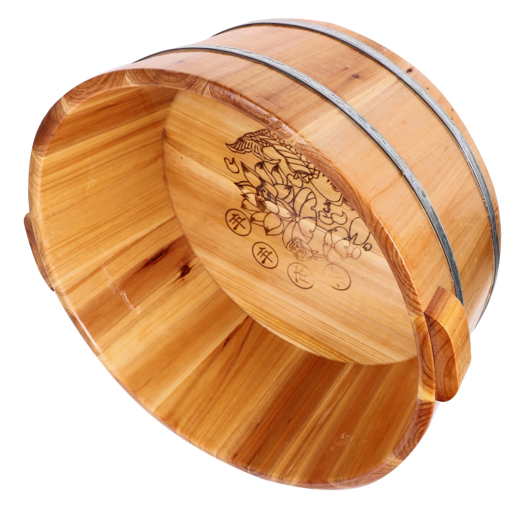 Yardwe Cubo Para Baño De Pies Multiuso 14.96X13.77X6.29 Pulgadas Ligero Portátil Lavabo Para Lavar Los Pies Uso Doméstico Ideal Para Pedicura Y Relajación
