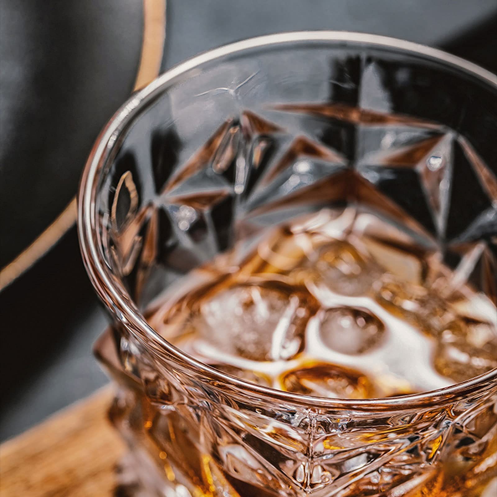 Szklany kubek szkło kryształowe zestaw 6 sztuk 250 ml domowy kieliszek do whisky wino napój kubek do kawy szkło kubek