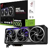 ASUS ROG Astral GeForce RTX 5090 OC 32G GDDR7 Gaming Graphics Card - PCIe 5.0, 2610MHz Boost Clock, 2 x HDMI 2.1b, 3 x DP 2.1b, 4-Fan Design, Axial-Tech Fans, Patented Vapor Chamber - 1