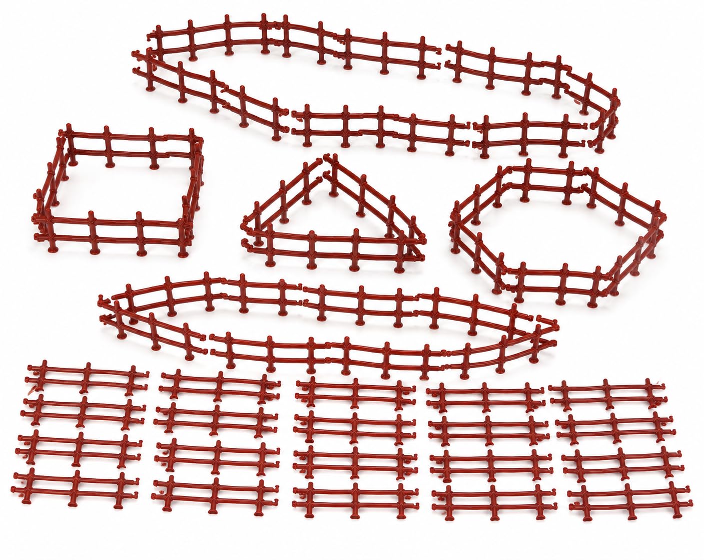 Plastic Mini Fence for Decoration and Making School Projects (Pack of 50 pcs)-picture-23