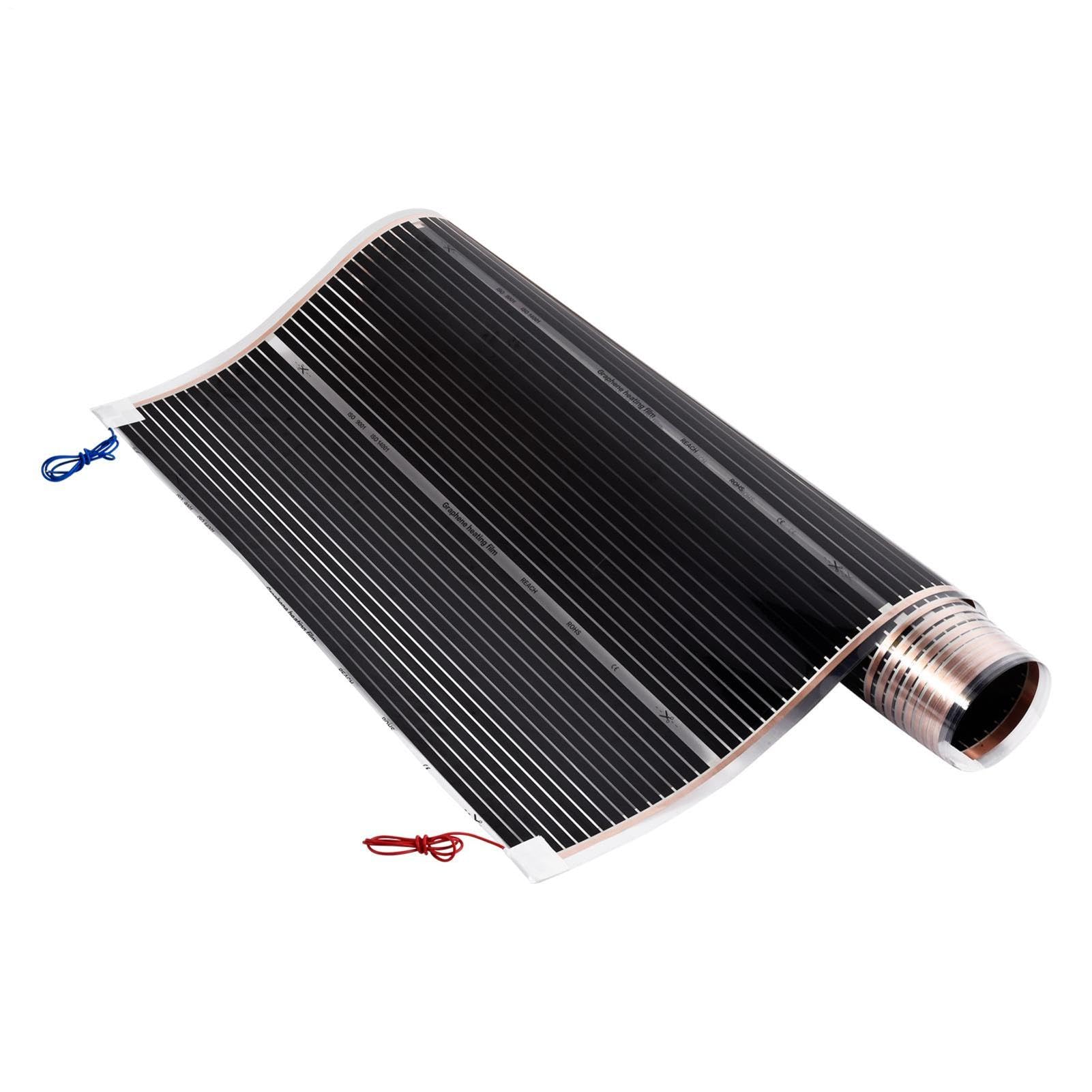 Système de chauffage au sol électrique 220 W/m² infrarouge pour stratifié