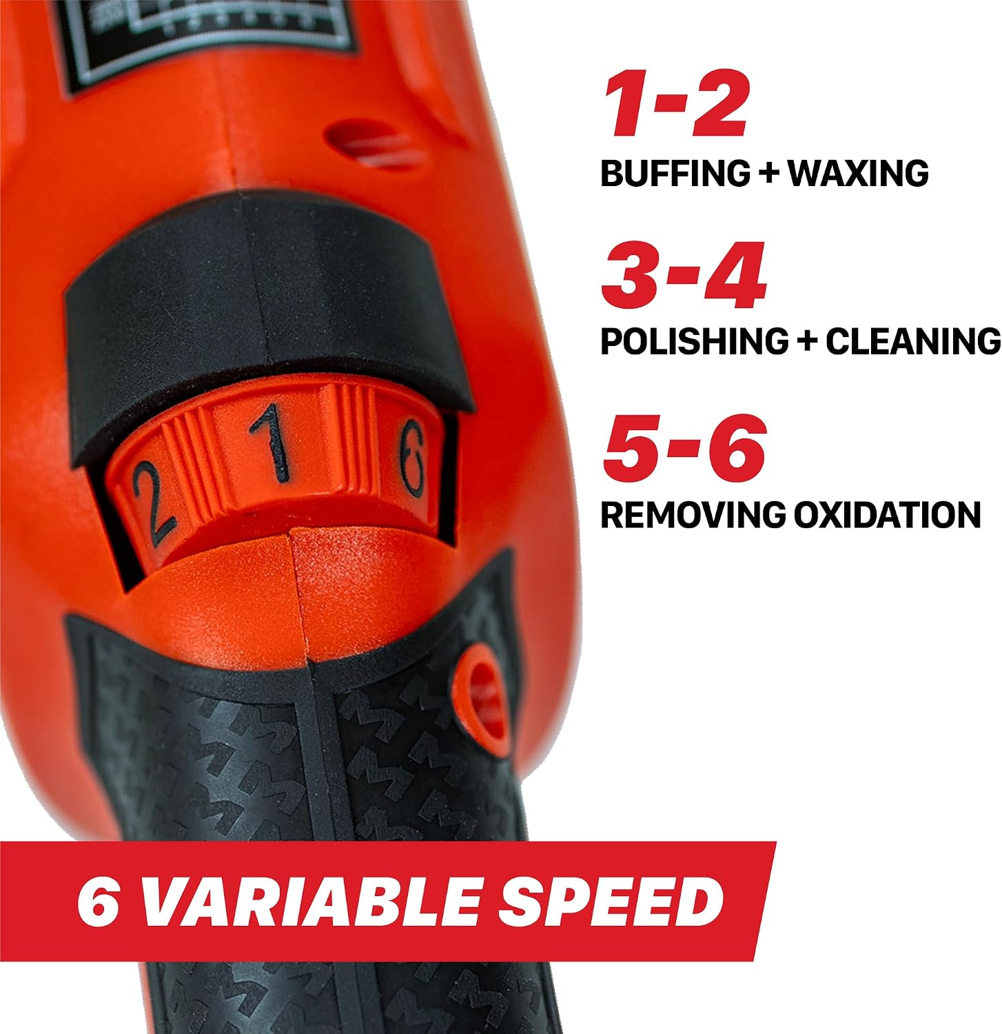 Maxshine MB15 Pro Brushless Dual Action Polisher – 15mm Long Throw, 1200W Power, 5″ Backing Plate, Variable Speed – Professional Auto, Boat & Marine Detailing Tool for Paint Correction