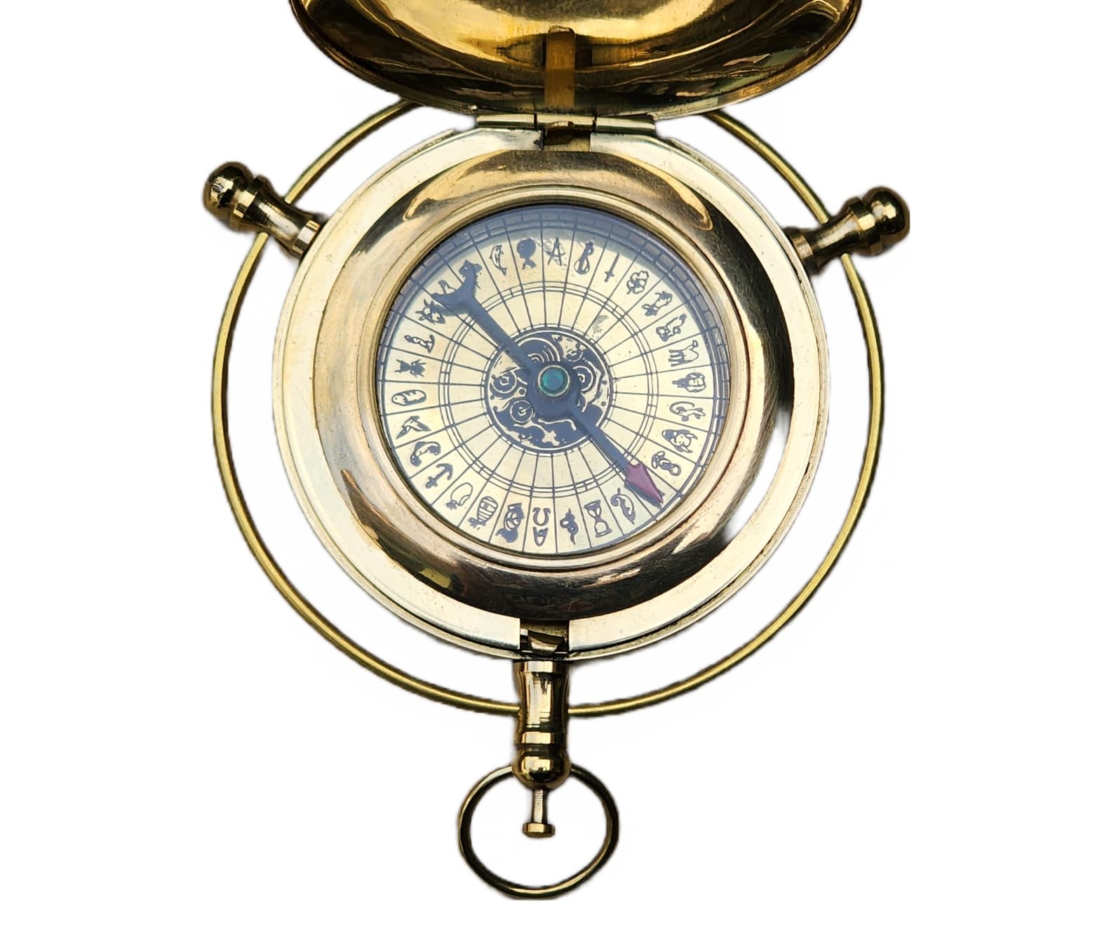 Alethiometer Prop Brass Compass The Alethiometer Replica - Solid Brass Functional Compass ...