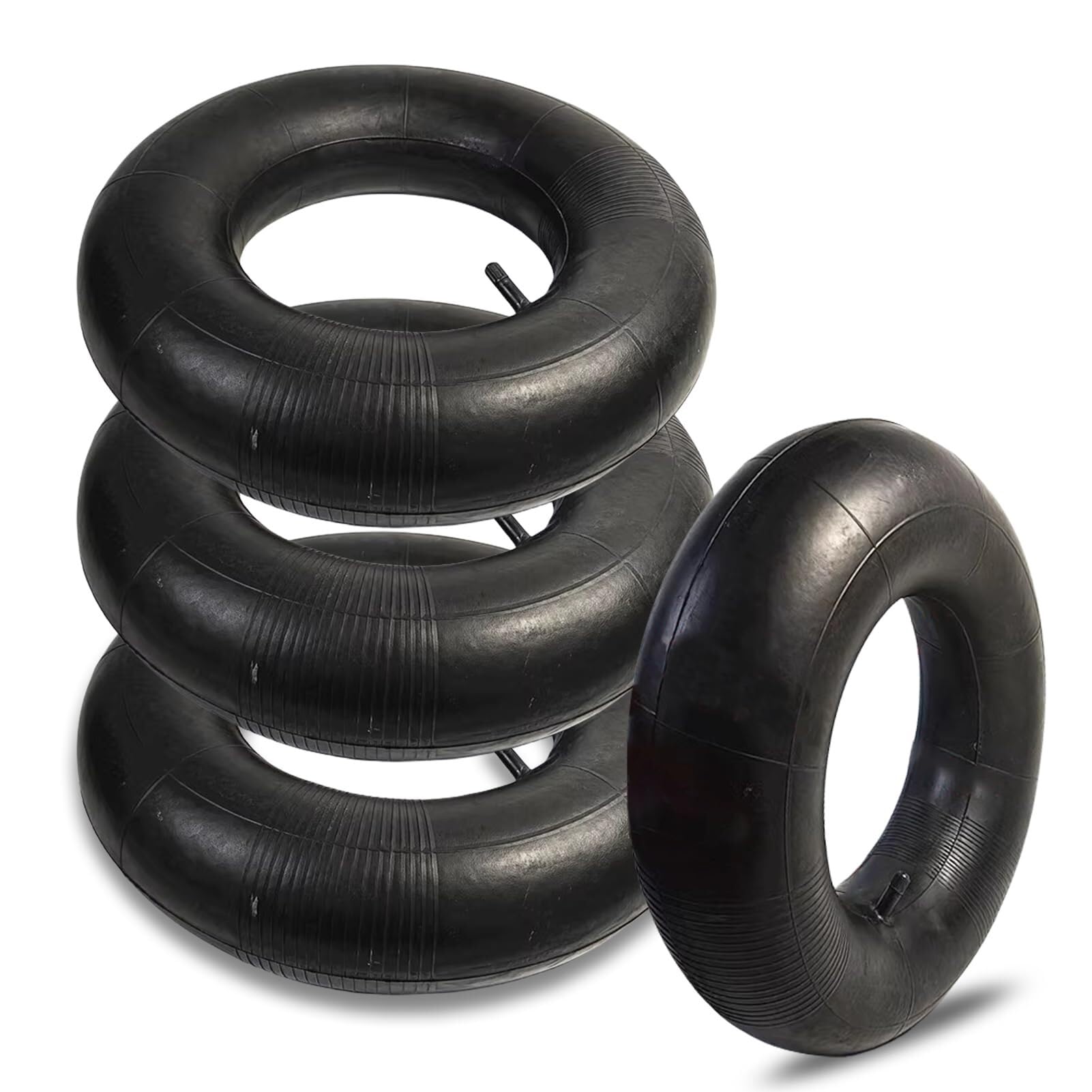 4 szt. dętek 16x6.50-8/7.50-8 do opon ogrodowych i trawnikowych z prostym wentylem TR-13 | Pasuje do wytrzymałych wózków golfowych | Taczek | Quadów | Traktorów | Przyczep rolniczych | Odśnieżarek