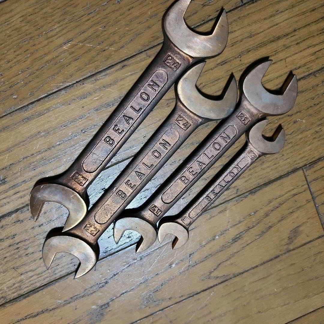 防爆工具（BEALON）スパナセット 防爆 両口スパナ各種 本セット◇ベアロン 日本ガイシ ◇ 工具 防爆工具