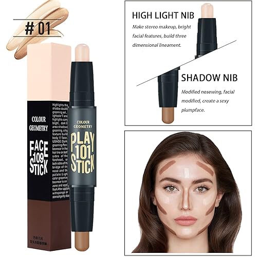 Miniatura 7 de Kit completo de maquillaje todo en uno para mujer, sombra de ojos de 12 colores, base e imprimación, lápiz labial, delineador de ojos, rímel, barra