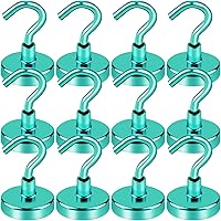 Vista 16 de LOVIMAG Ganchos magnéticos, paquete de 12 ganchos magnéticos de 30 libras + gancho magnético 2026 Cruise Cabin Ship Essentials Heavy Duty Strong