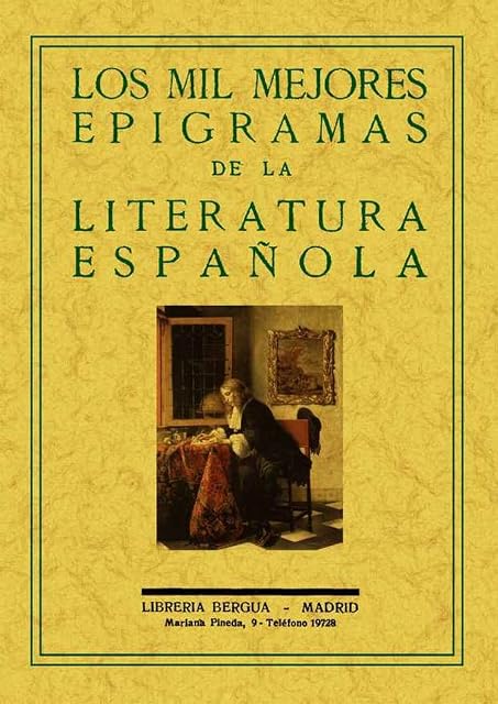 Portada de Los Mil Mejores Epigramas de la Literatura Española