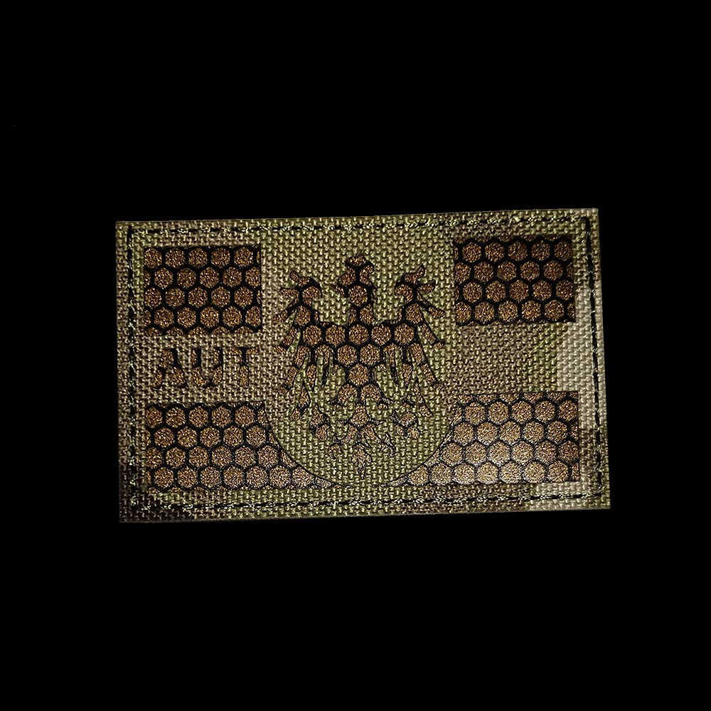 Beifeitu Patch Réfléchissant Avec Drapeau De L'Autriche À