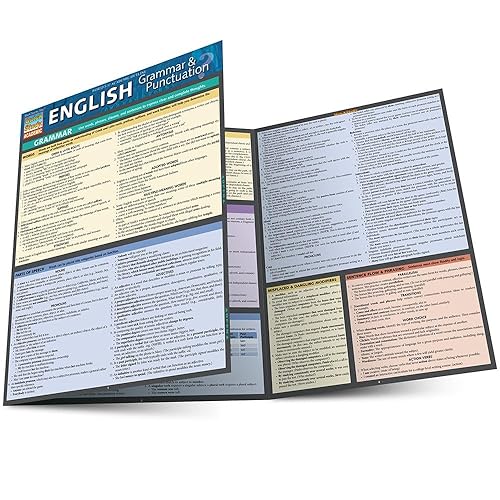 English Grammar & Punctuation: a QuickStudy Laminated Reference Guide (QuickStudy