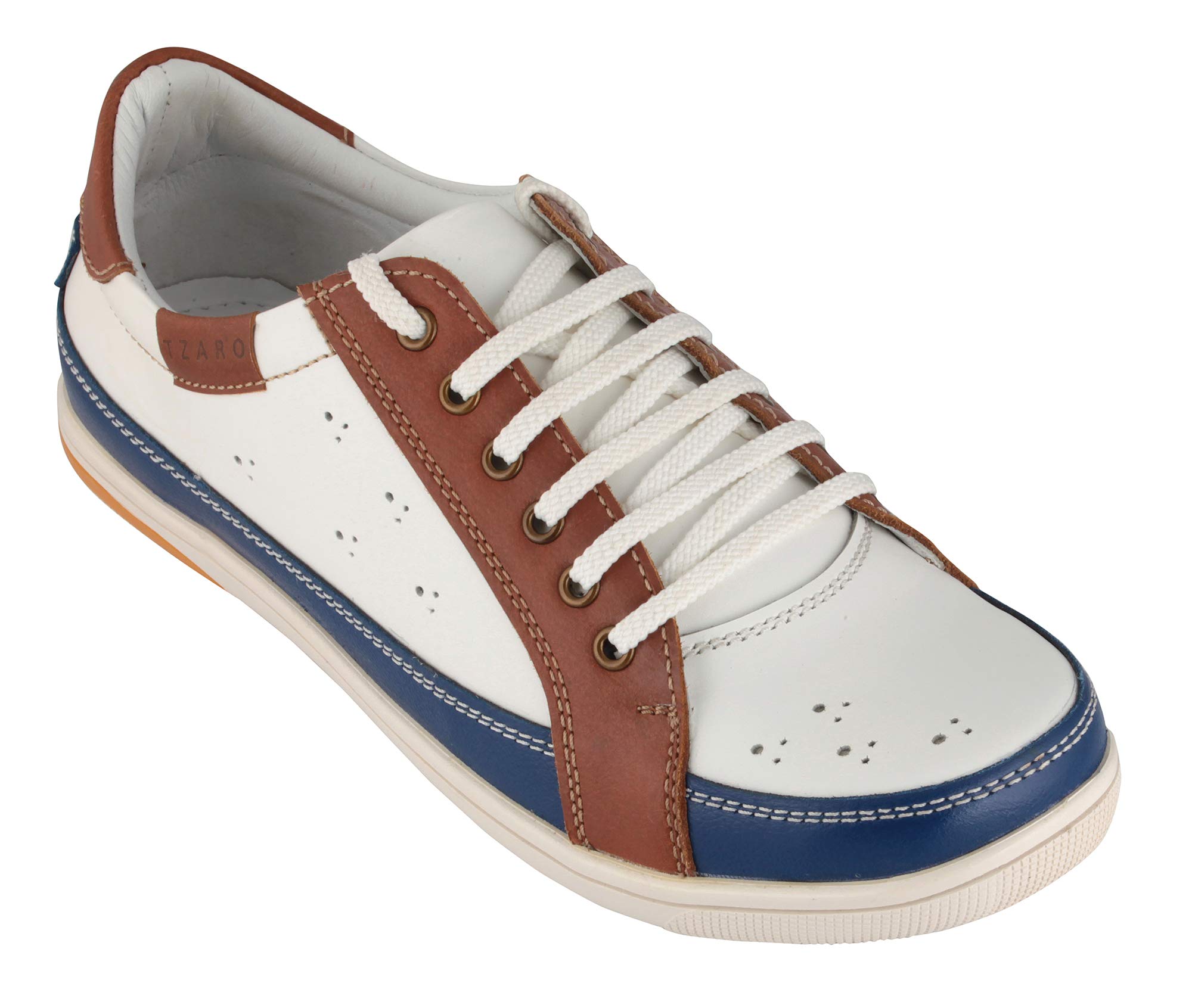 tZaro Genuine Leather White Sneakers - Moscow - RONWH415PER (B07K1YFX4W) Amazon Price History, Amazon Price Tracker