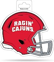 Vista 76 de Rico Industries NCAA - Calcomanía para casco de corte en forma de 4.75 x 5 pulgadas