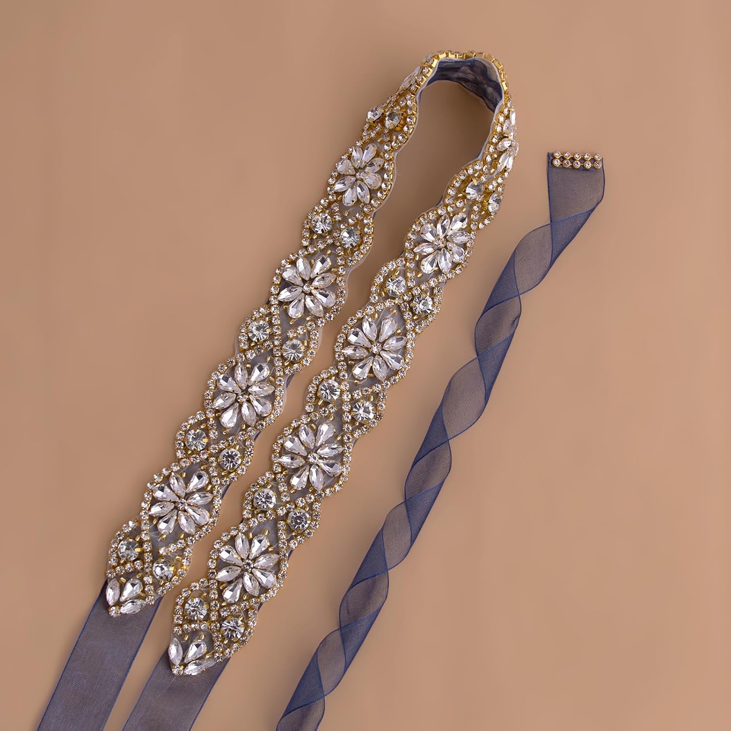 Bridal Belt and Sashes with Rhinestones handmade wedding belt for bridesmaid Prom Gowns plus size