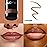 Sacheu Lip Liner STAY-N Peel Off Lip Stain - Long Lasting Waterproof Lip Tint with Hyaluronic Acid & Vitamin E - Transfer Proof Matte Finish, Vegan & Cruelty-Free (nOOHde)