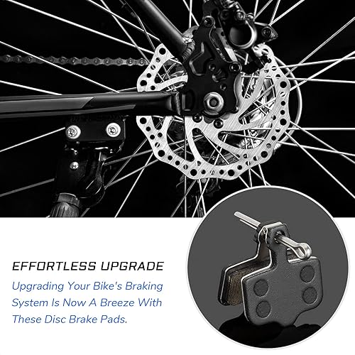 Miniatura 5 de 2 pares de pastillas de freno de disco para frenos de disco Avid Elixir 1, 3, 5, 7, 9, R, ER, CR, Mag, SRAM XO, XX, X7, X9, XXWC, DB1, DB3, DB5 -