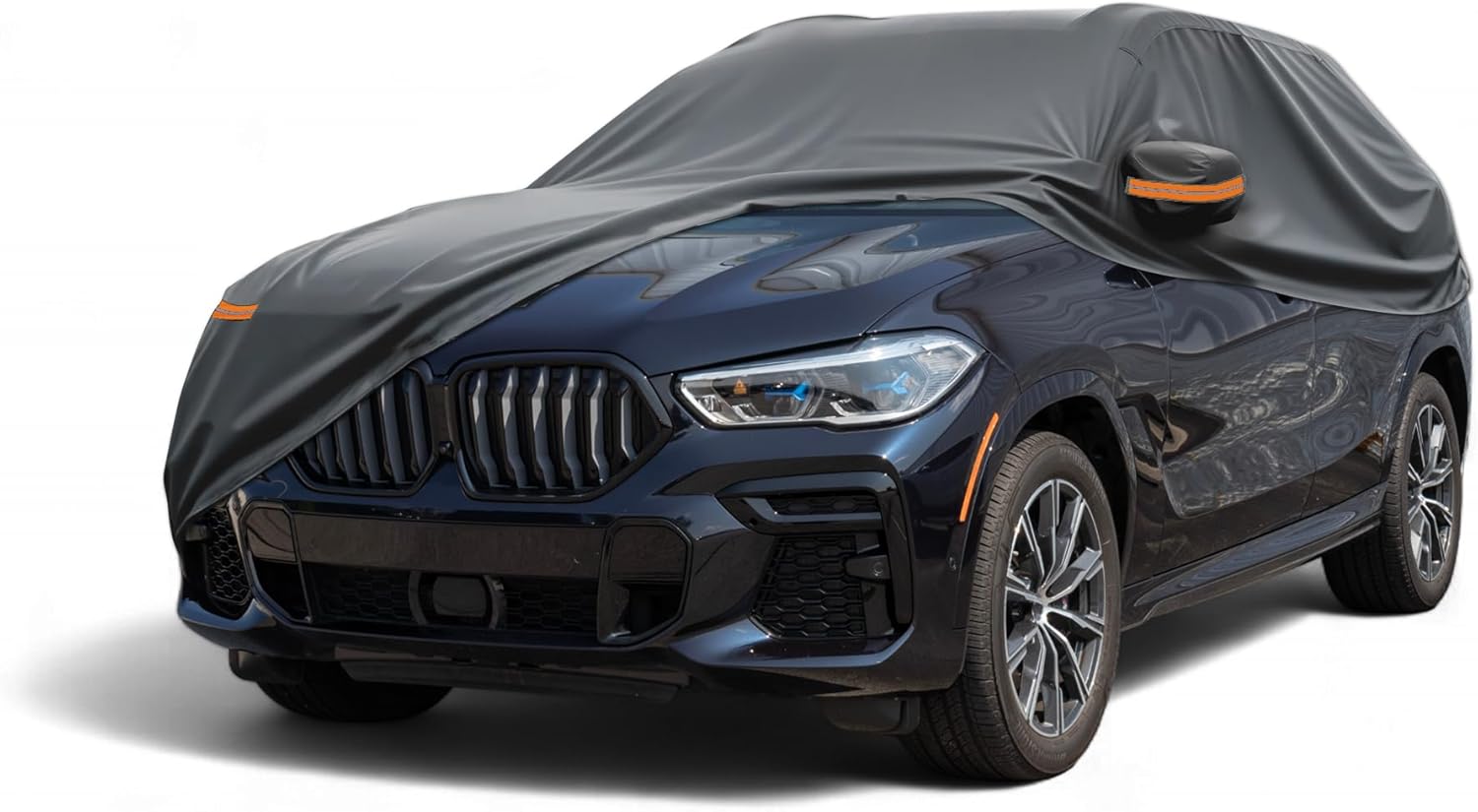 Car Cover Waterproof Custom Fit for BMW X5 All Weather for Automobiles Outdoor Snow Sun Dust UV Protection Full Exterior Cover with Door Zipper