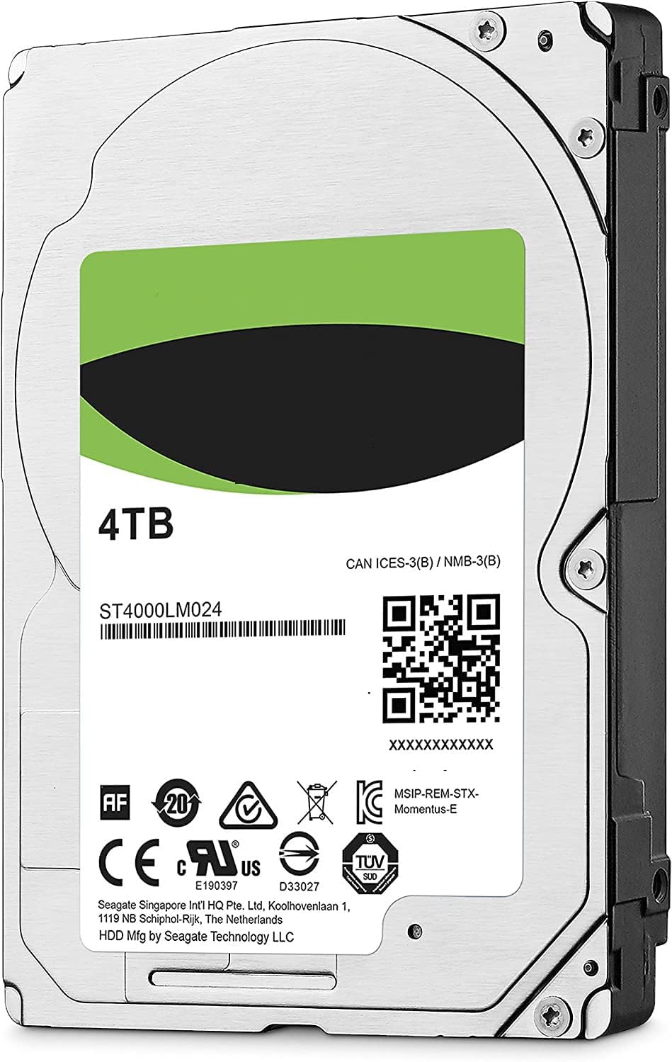 MDD ST4000LM024 4TB 5400RPM 16MB Cache SATA 6.0Gb/s 2.5in Hard Drive (15mm Thickness for TiVo, MiniPC, CCTV DVR only, NOT for Laptop)
