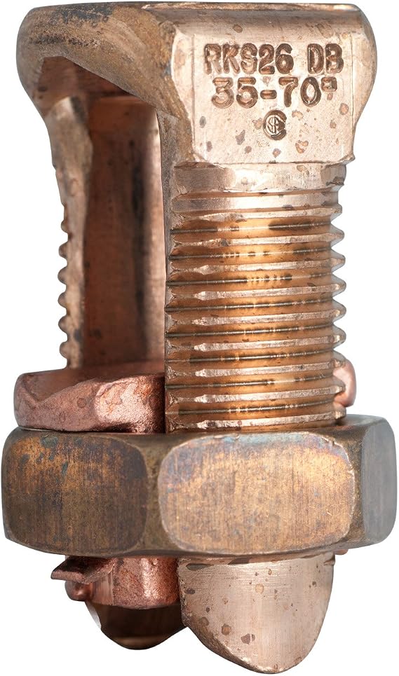 Gardner Bender GSBC-2/0 Solid Copper Split Bolt Connector, 2-00 AWG