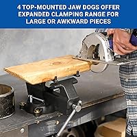 Vista 4 de Yost Vises, 5in. Multi-Purpose Vise, Jaw Width 5 in, Jaw Capacity 2.9 in, Model# MV-5