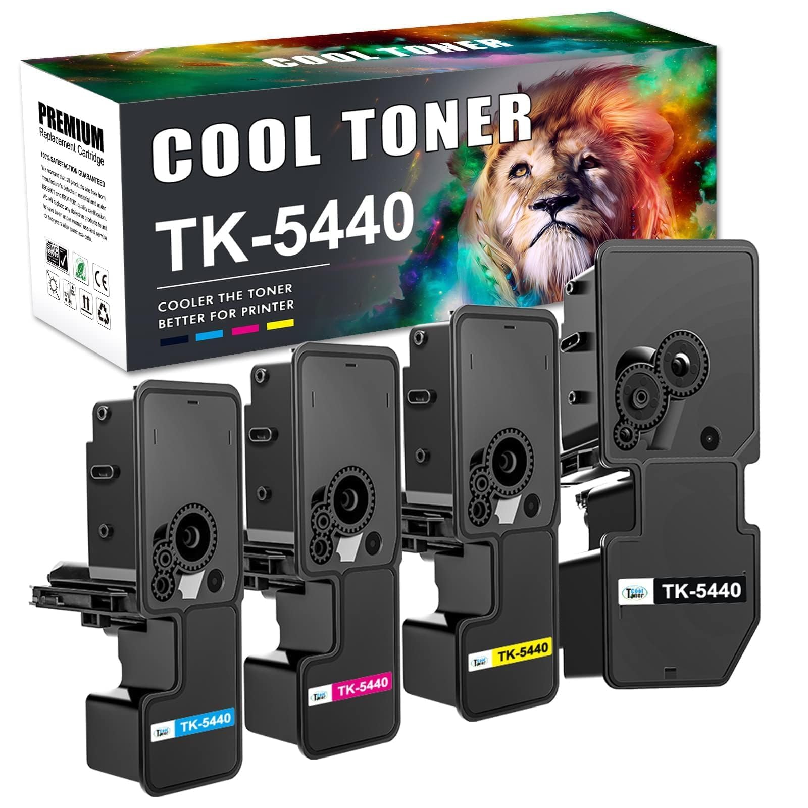 TK5440 TK-5440 MA2100cwfx PA2100cwx PA2100cx: Kompatibel für Kyocera Ecosys PA2100cwx Toner MA2100cwfx MA2100cfx PA2100cx TK-5440 TK-5440K TK-5440C TK-5440Y TK-5440M (Schwarz Cyan Gelb Magenta)