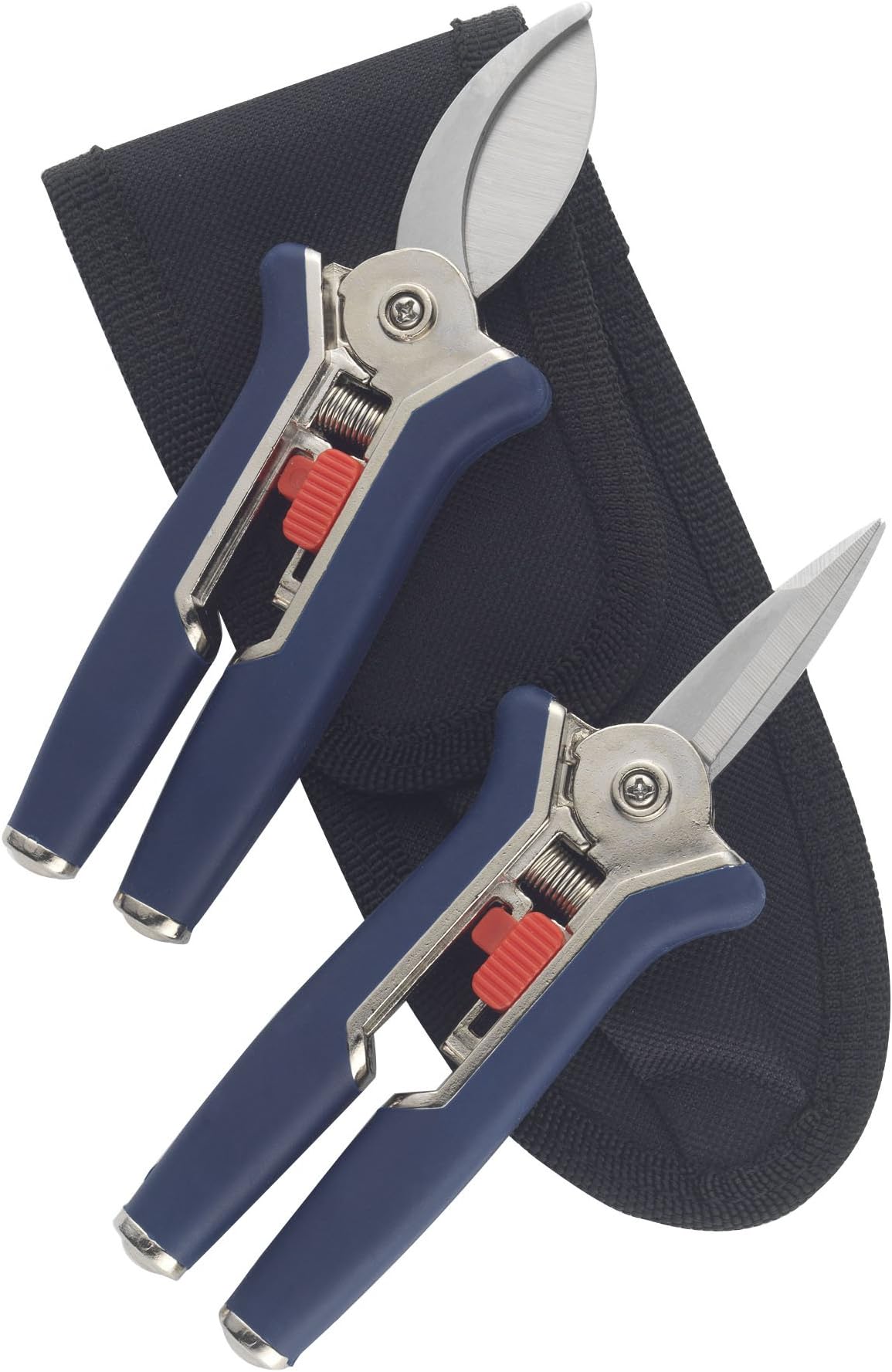 Petal Power Ladies Gardening Mini Pruner Secateurs Set Two Razor