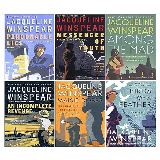 Jacqueline Winspear A Maisie Dobbs Mystery Series 6 Books Collection Set
