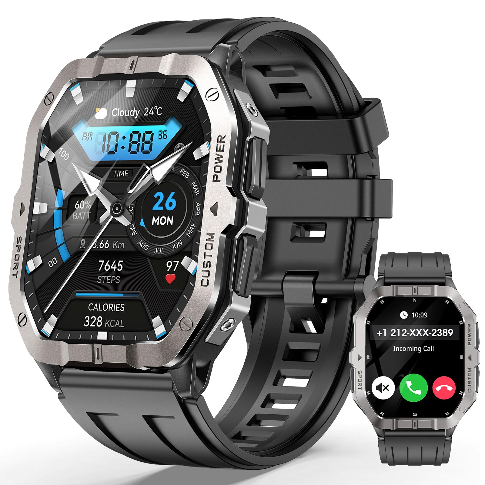 FOSMET Military Smart Watch