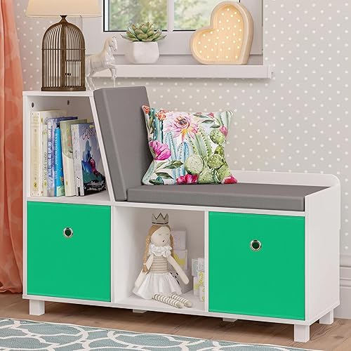 Miniatura 4 de STOREONE Contenedores de almacenamiento plegables de 11 pulgadas, cubos de tela negra, canastas de almacenamiento plegables, organizadores de